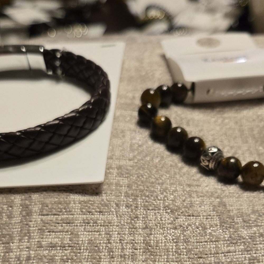 Mens bracelet set of‎ 2